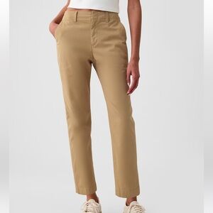 Gap Mid Rise Downtown Khaki Pants 12P Mojave Tan